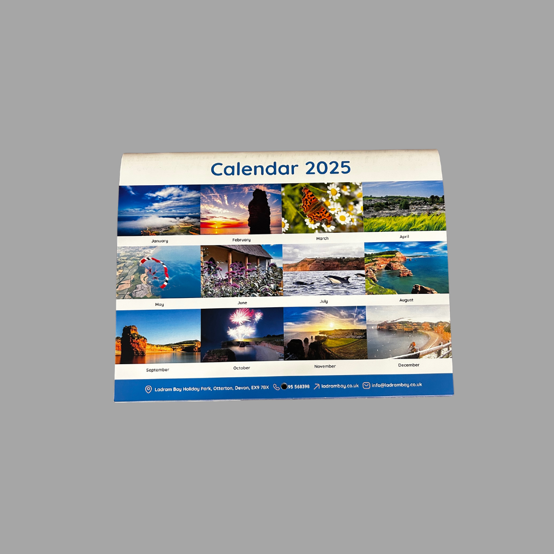 Ladram Bay 2025 Calendar