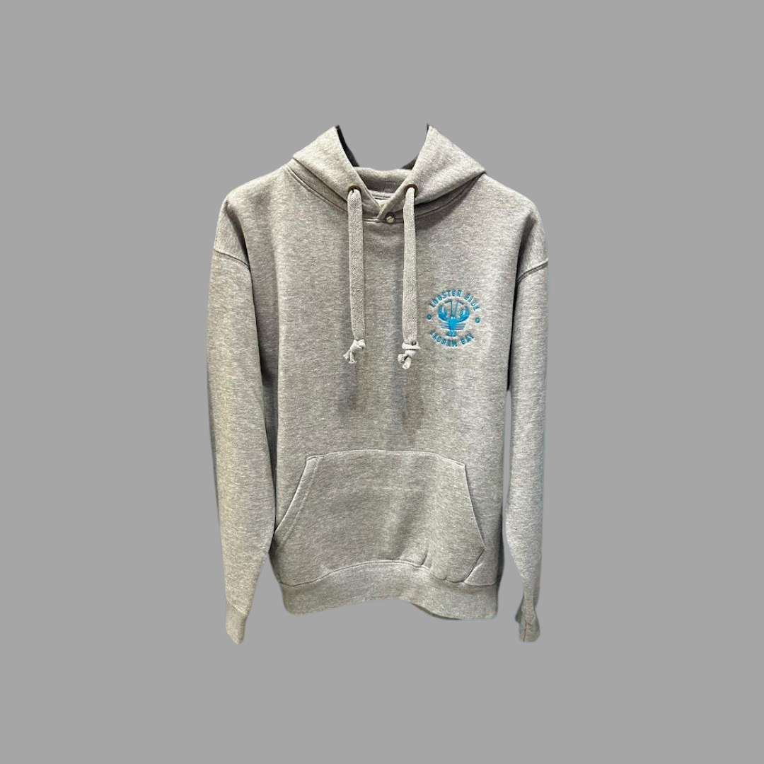 Lobster Blue Adults Hoodie