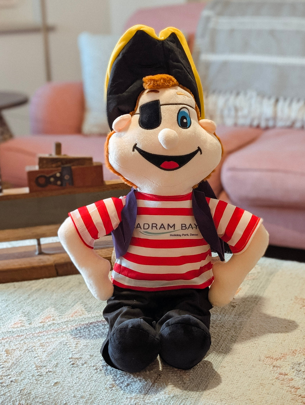 Captain Scratch Soft Toy