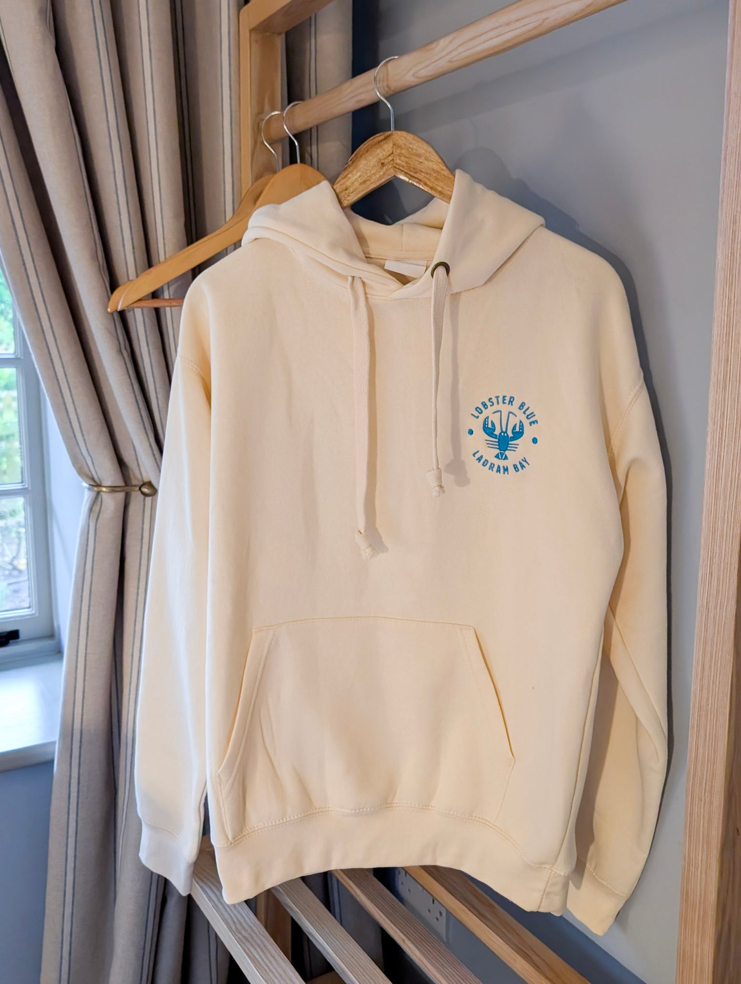 Lobster Blue Adults Hoodie