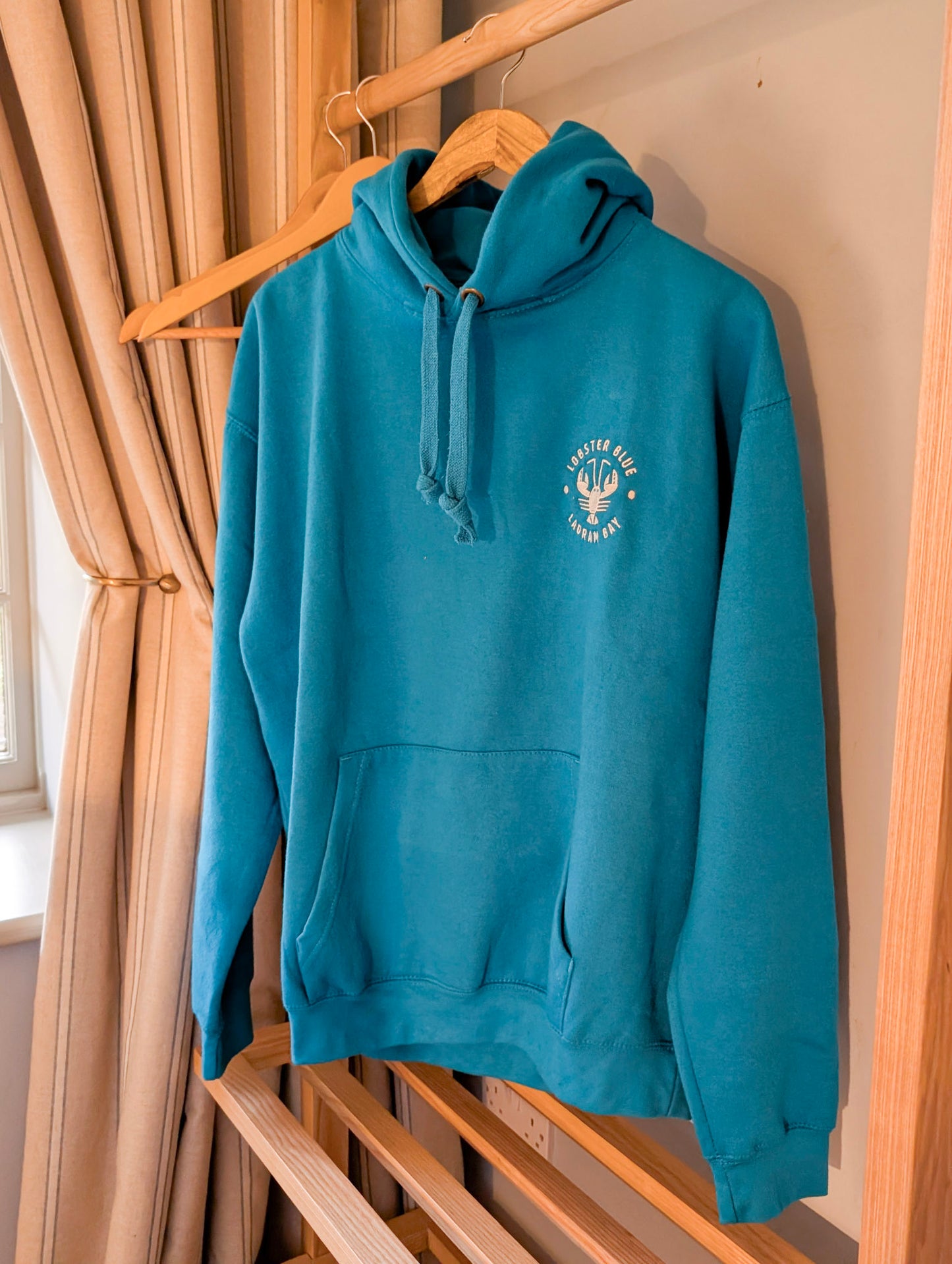 Lobster Blue Adults Hoodie