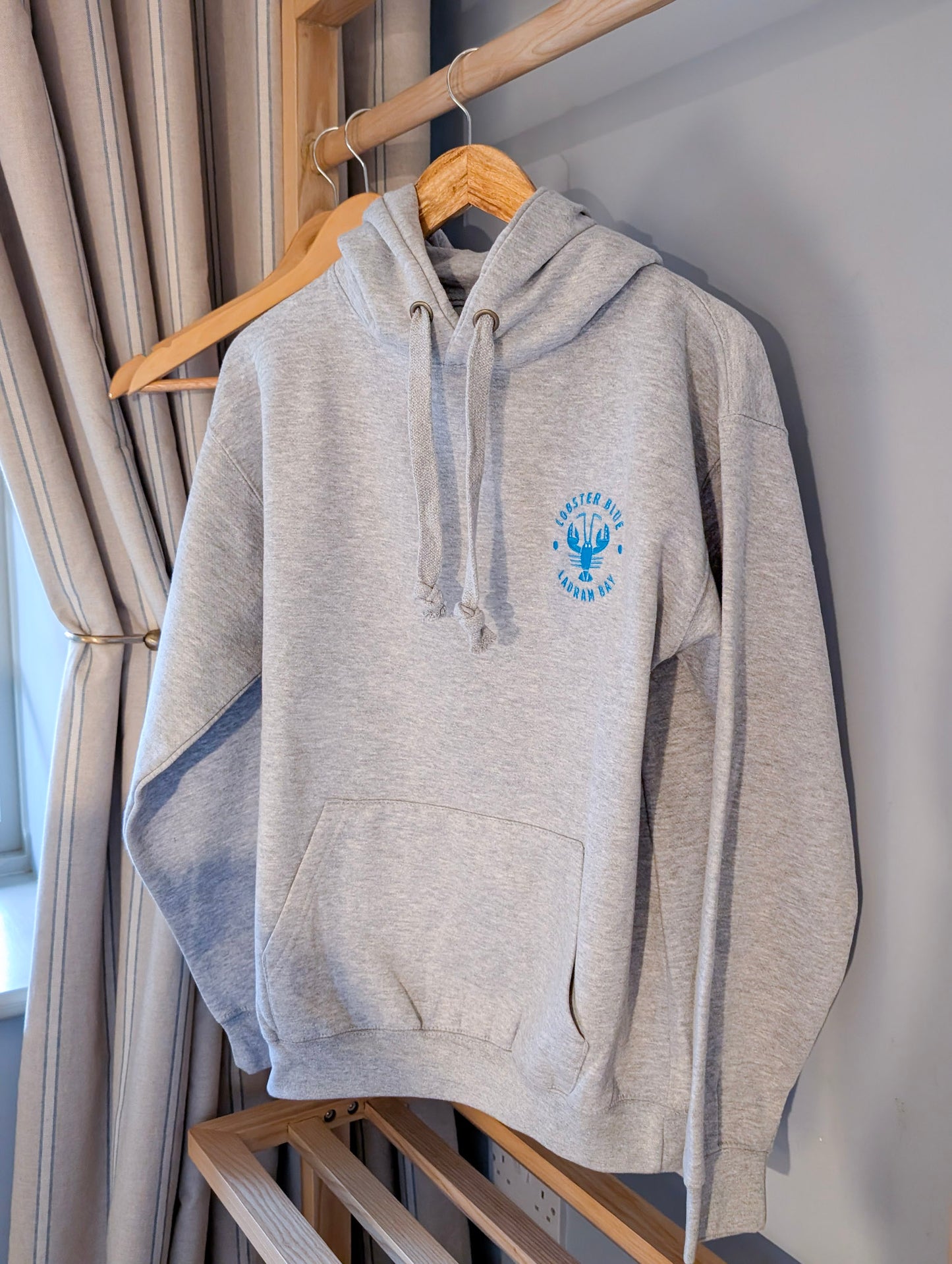 Lobster Blue Adults Hoodie