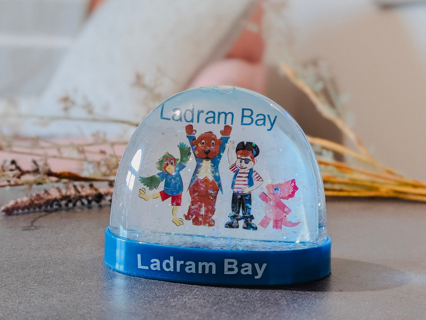 Ladram Bay snow globe