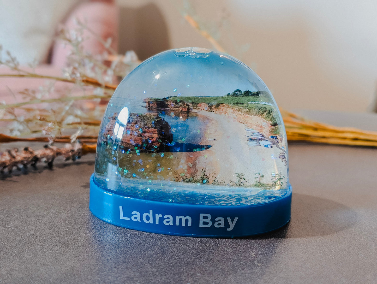 Ladram Bay snow globe