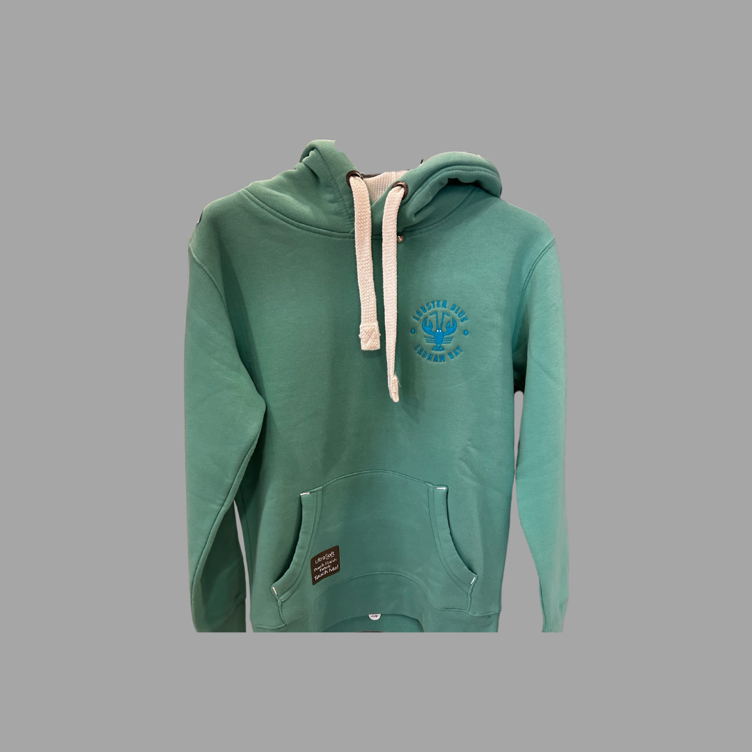Lobster Blue Adults Hoodie